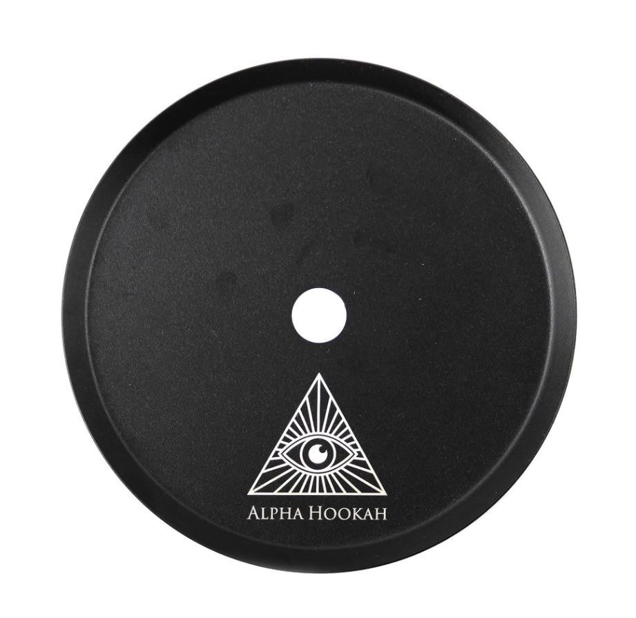 Alpha Hookah Classic Tray Black - SoBe Hookah