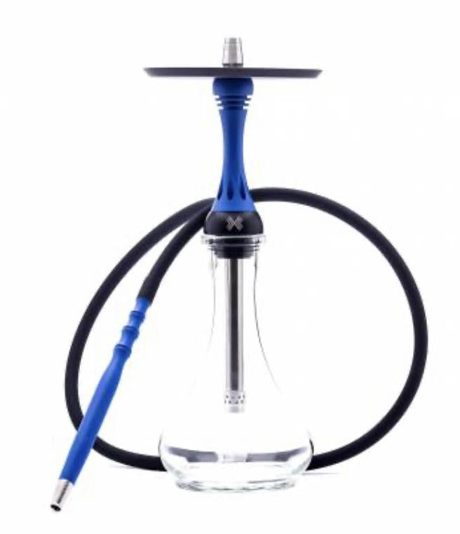 Alpha Model X Hookah Blue Matt - SoBe Hookah