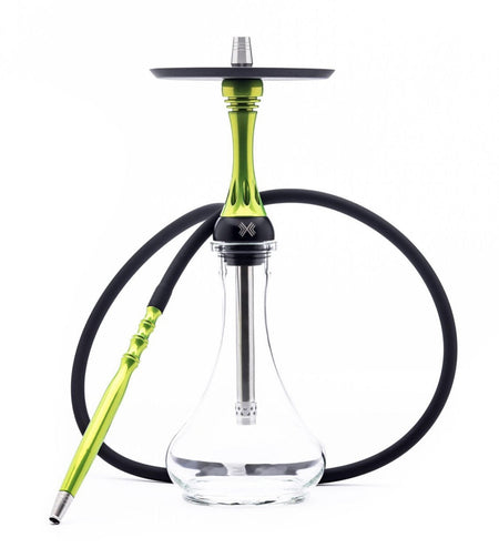 Alpha Model X Hookah Lime Green - SoBe Hookah