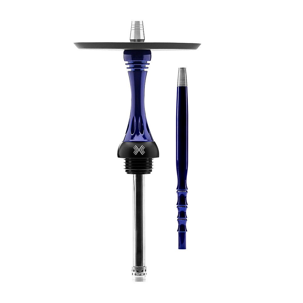 ALPHA X Dark Blue Hookah - SoBe Hookah