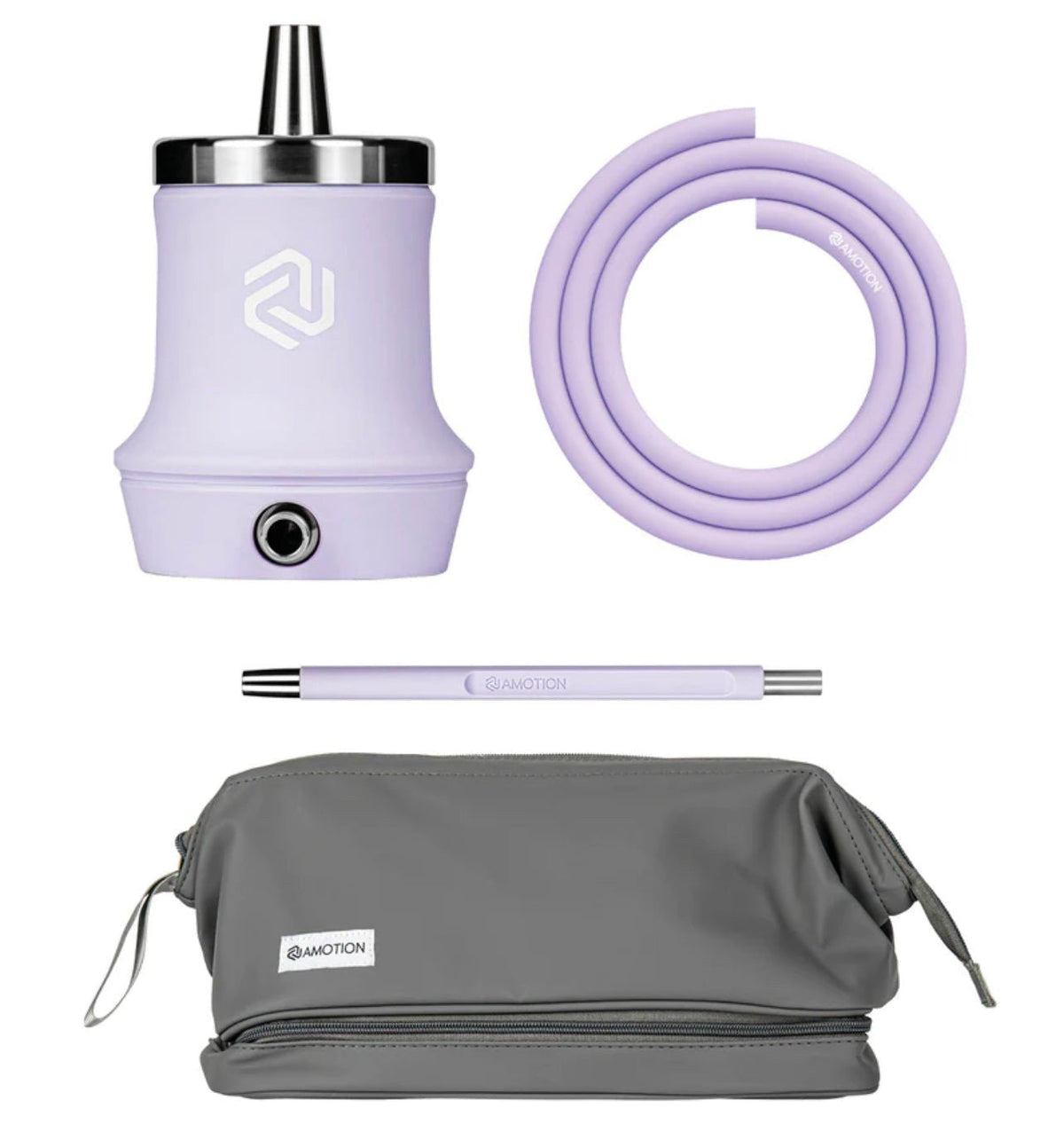 Amotion Roam Travel Hookah Set- Mauve - SoBe Hookah