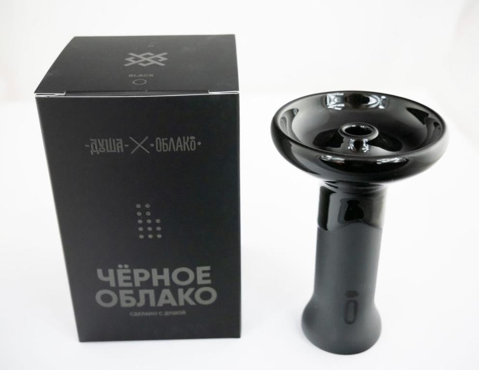 Black Oblako Dusha Hookah Bowl Medium - SoBe Hookah