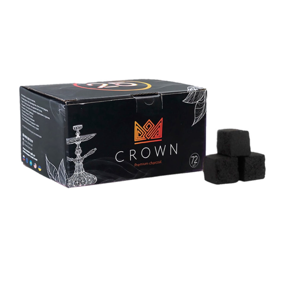 Crown Charcoal 25mm - SoBe Hookah