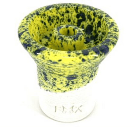 FOX Phunnel Hookah Bowl Glazed white Clay - SoBe Hookah