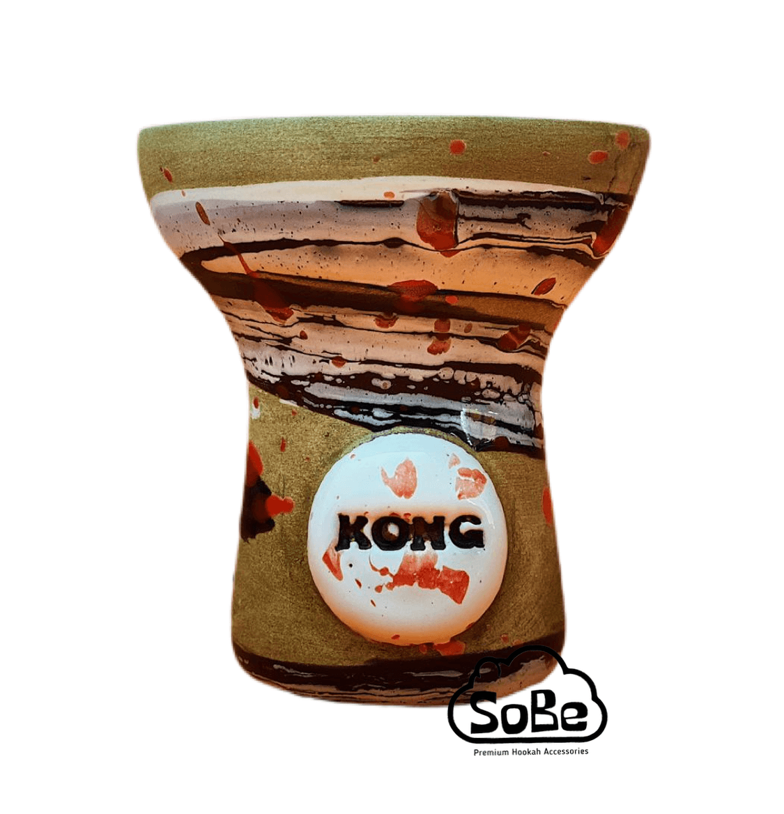 Kong Turkish Glazed Hookah Bowl - SoBe Hookah