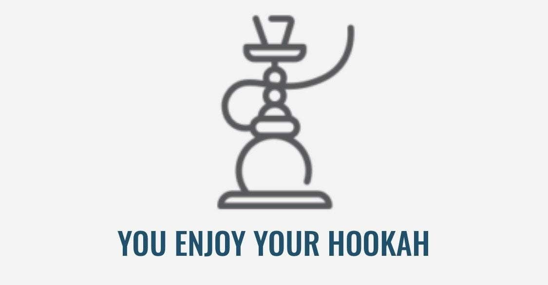 Medium Hookah Rental Miami - SoBe Hookah