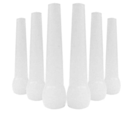 Medium White Hookah Mouth Tips 100 - SoBe Hookah