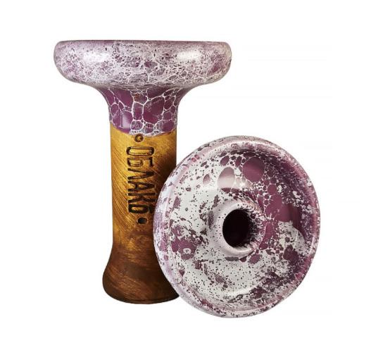 OBLAKO BOWL LARGE GLAZED HOOKAH BOWL - SoBe Hookah