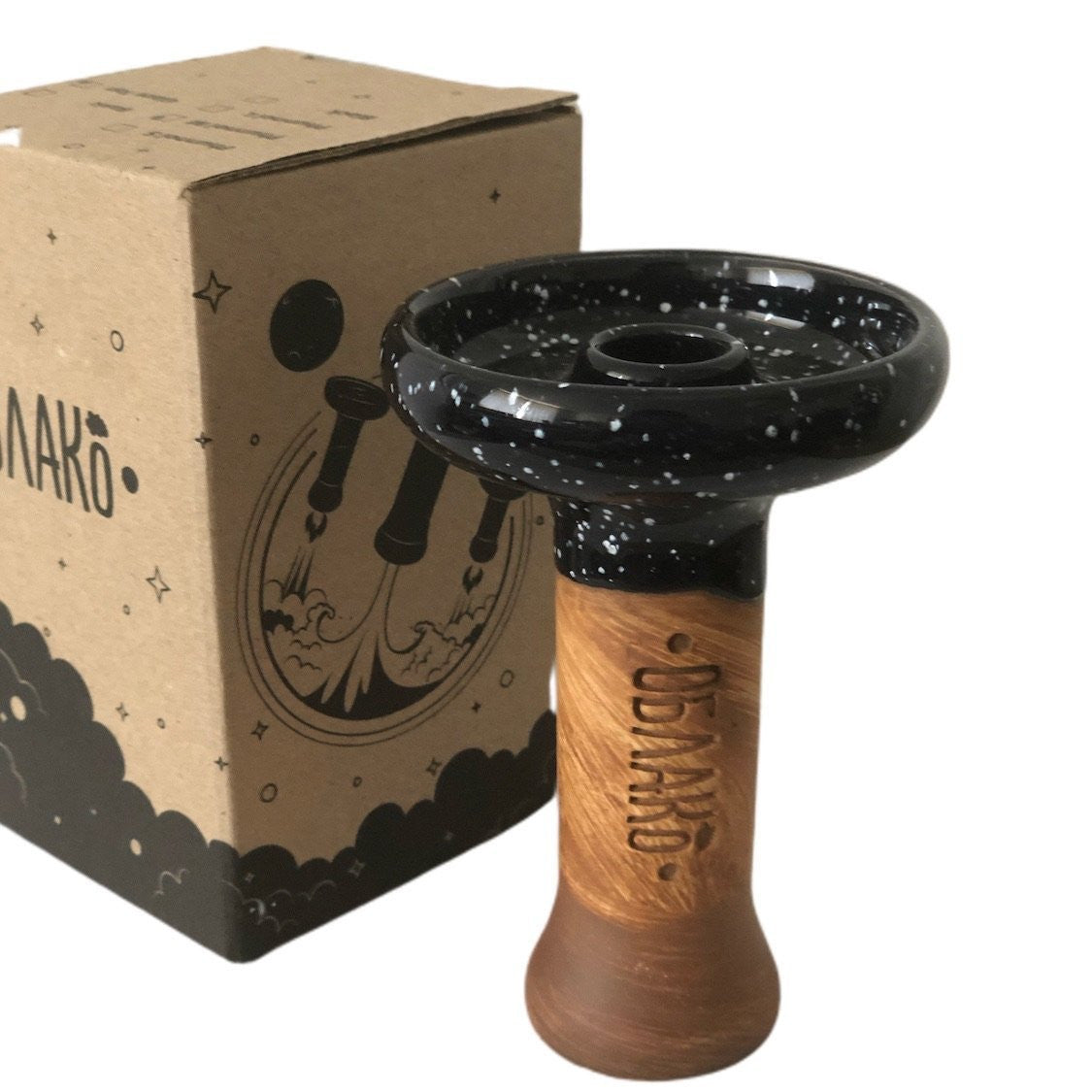 OBLAKO BOWL LARGE GLAZED HOOKAH BOWL - SoBe Hookah