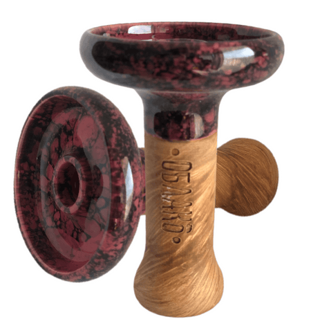 OBLAKO BOWL LARGE GLAZED HOOKAH BOWL - SoBe Hookah