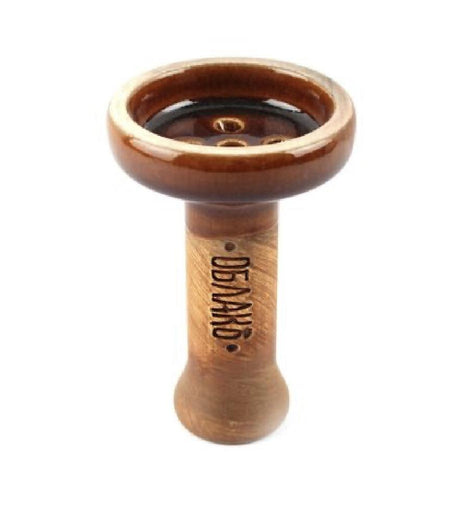 OBLAKO HOOKAH BOWL BLACK GLAZED - SoBe Hookah