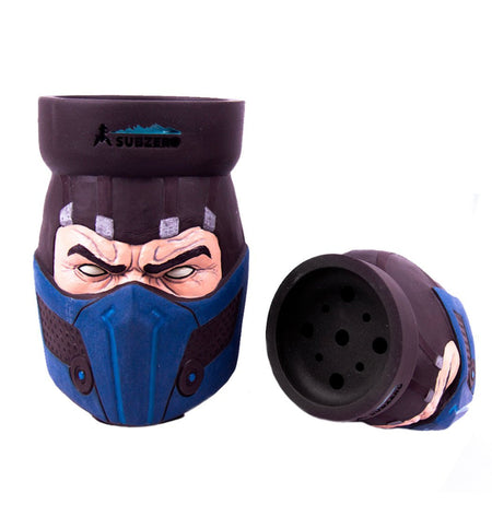 Set of 2 Kong Bowls             (Scorpion + Sub-Zero) - SoBe Hookah