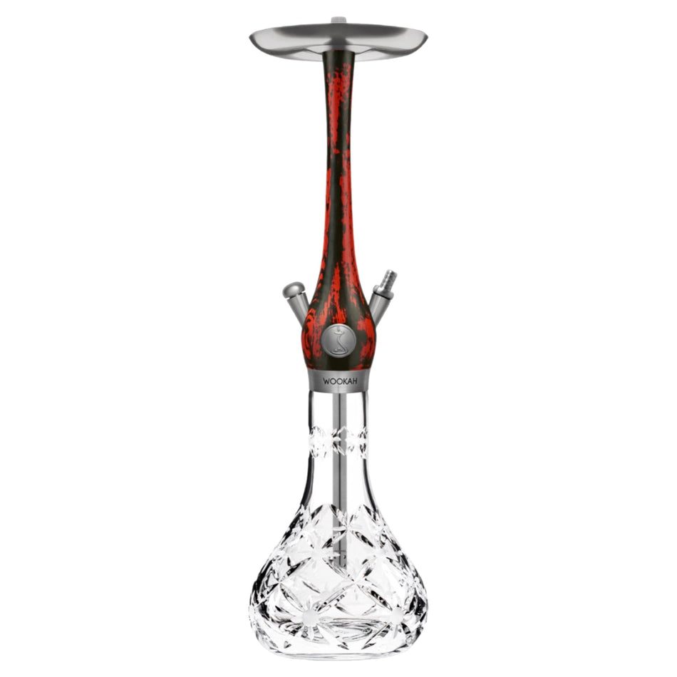 WOOKAH Black Red Hookah - SoBe Hookah