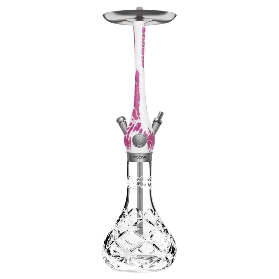 WOOKAH White Pink Hookah - SoBe Hookah